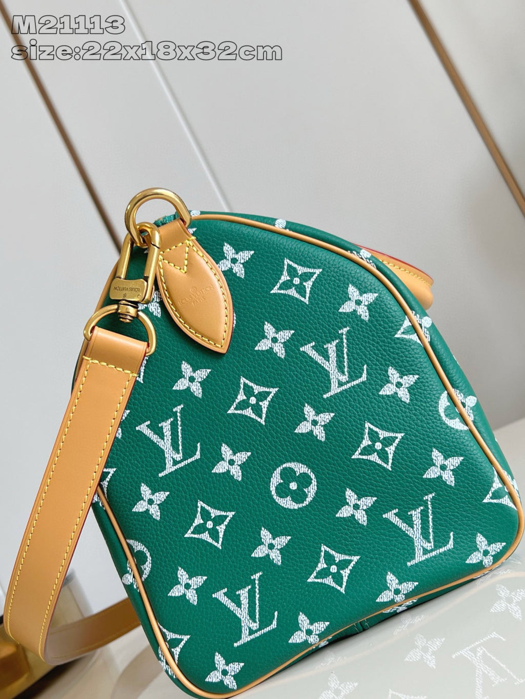 Louis Vuitton Speedy P9 Bandoulière 30 Women's Letter Printing Detachable Condition Shoulder Strap Zipper Closure Coated Canvas Single Shoulder Crossbody Tote Travel Bag Bags #77567