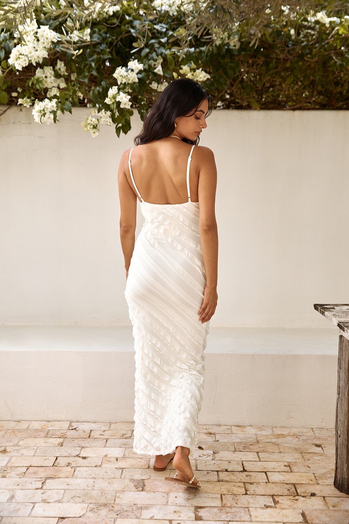 Sound Of Angels Maxi Dress White