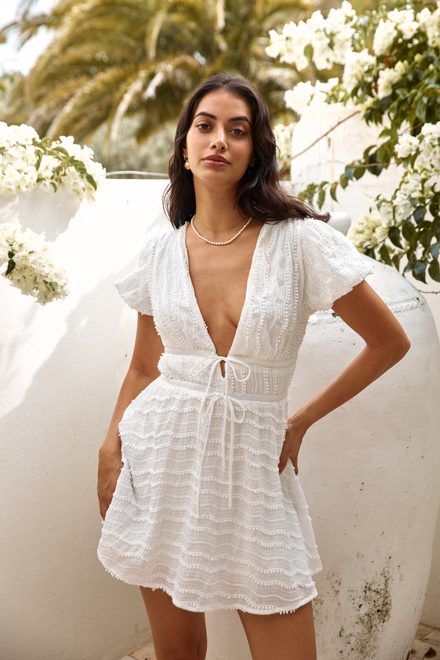 Have This Dance Mini Dress White