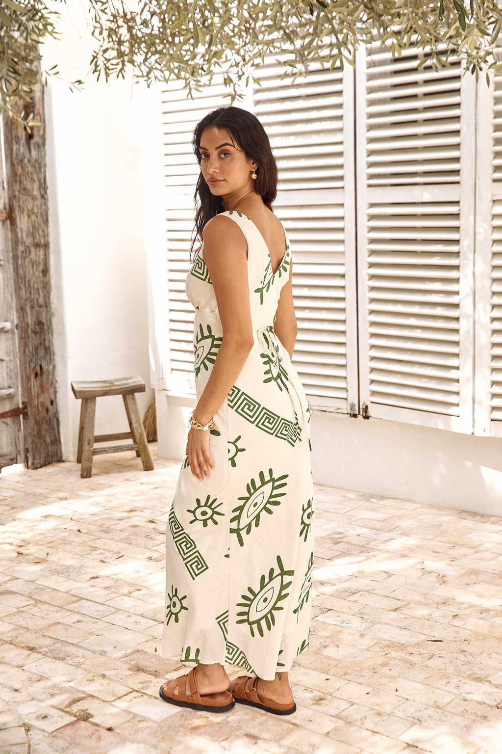 Vacation Calling Maxi Dress Green