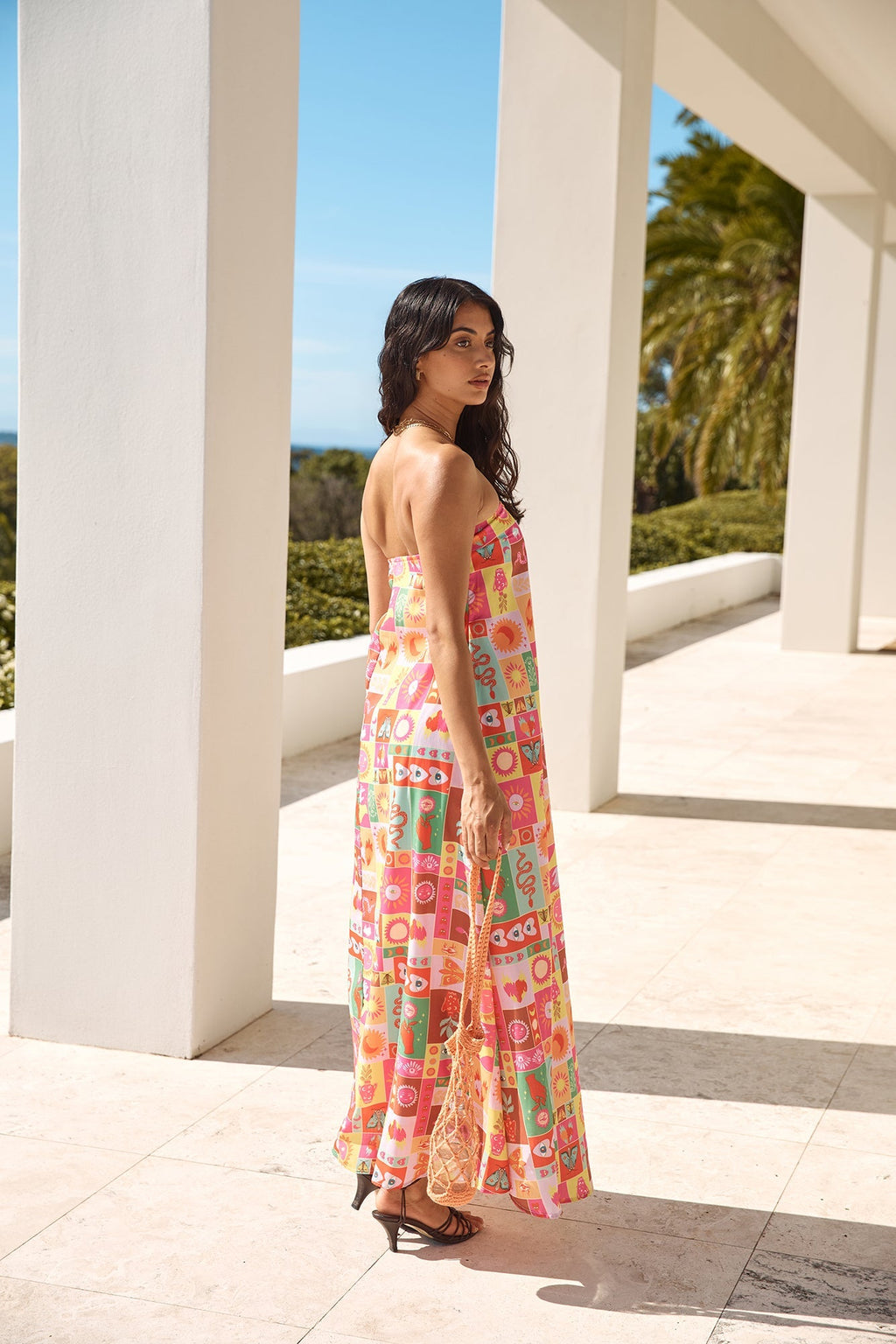 Spellcaster Strapless Maxi Dress Multi
