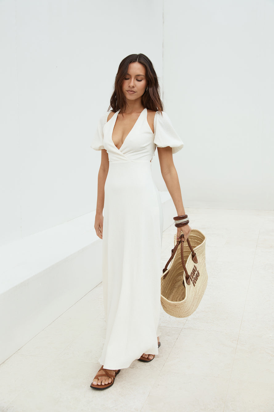 Moments Of Magic Maxi Dress Cream