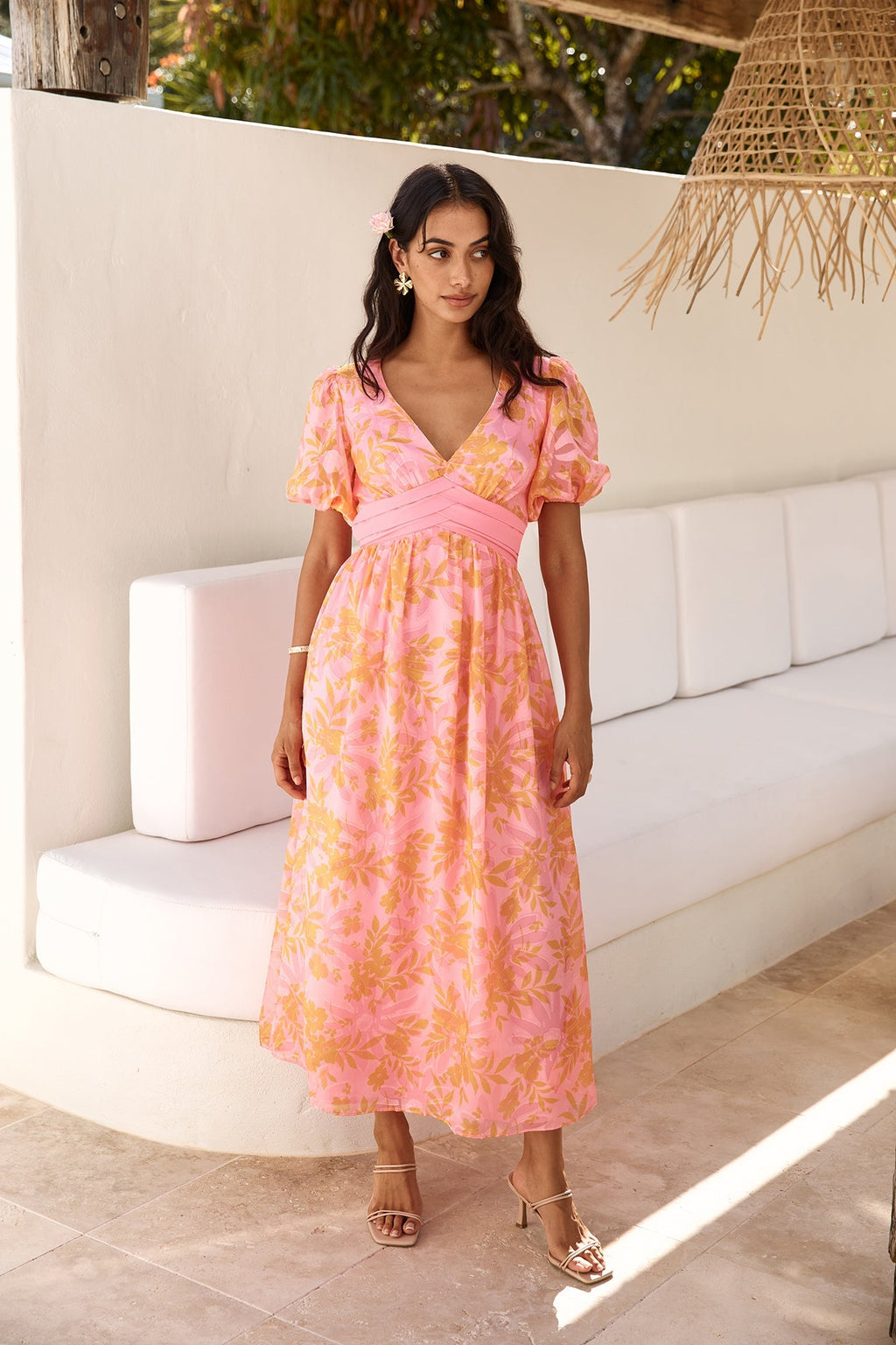 Best Wishes Maxi Dress Pink