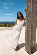 Boutique Hotel Maxi Dress White