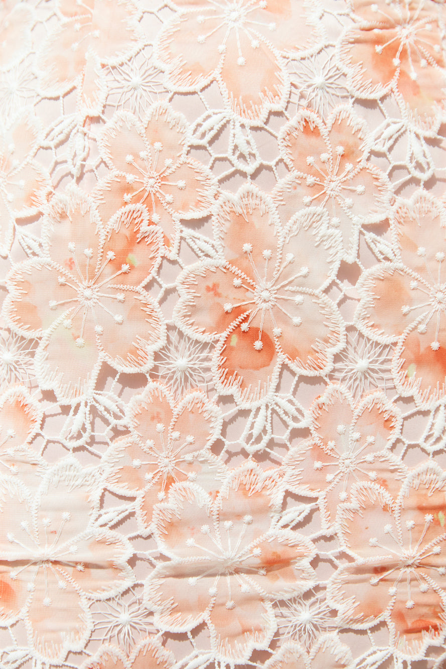 Gardenia Grace Pink Floral Maxi Dress