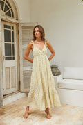 Willow Bloom Maxi Dress Yellow