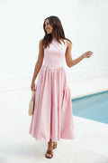 Dawn's Embrace Maxi Dress Pink