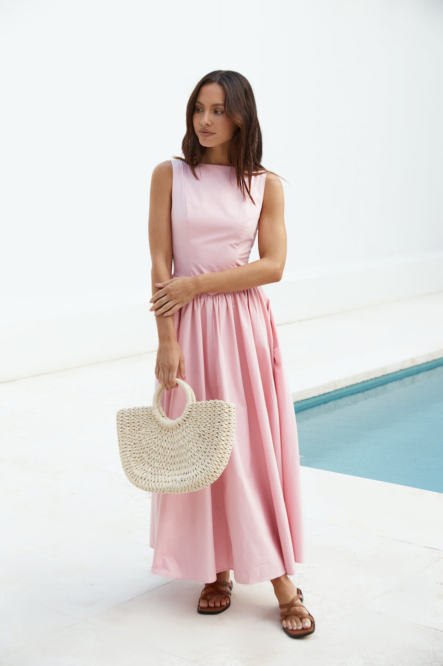 Dawn’s Embrace Maxi Dress Pink