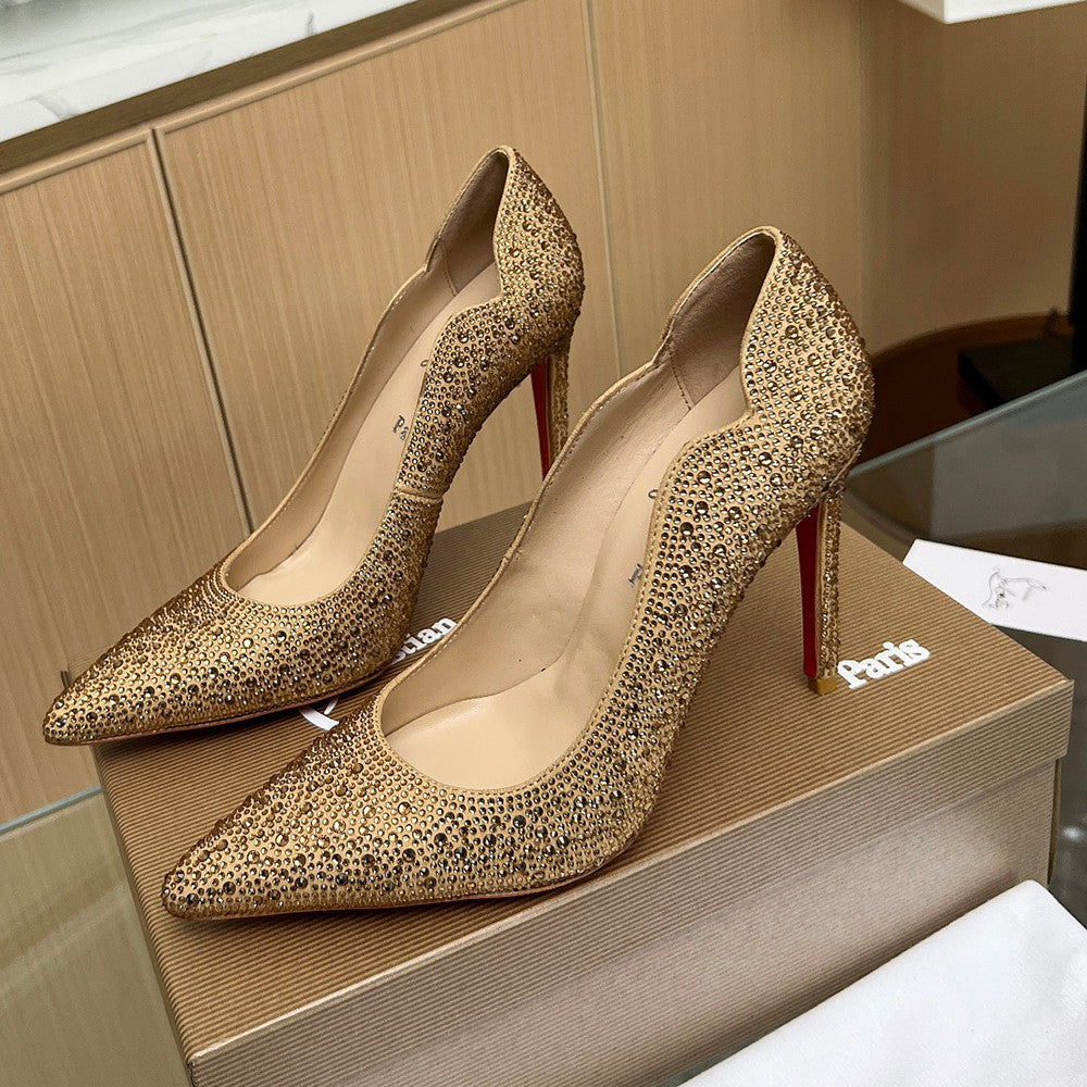 Christian Louboutin Diamond High Heels #333781