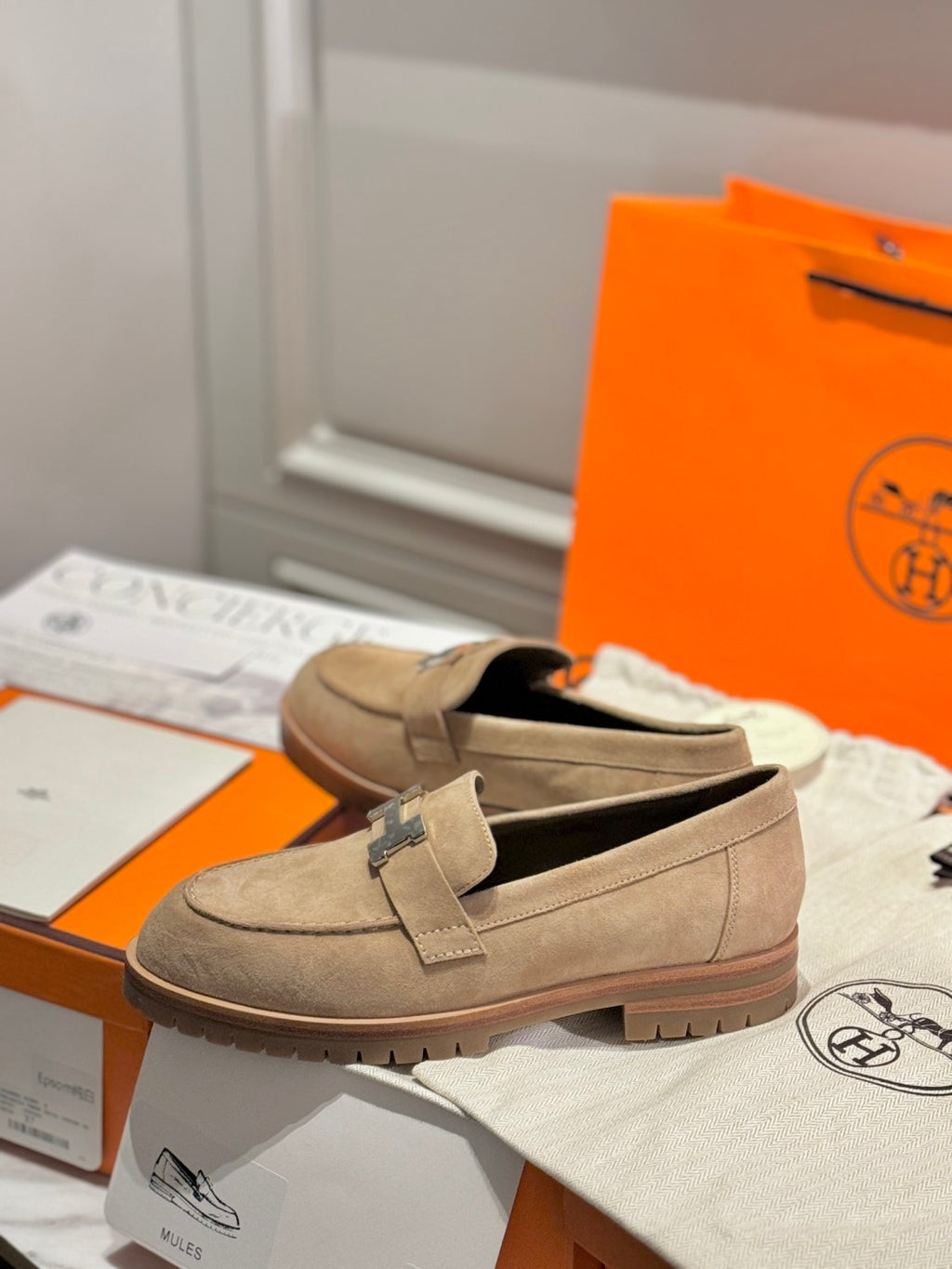 Hermès Faubourg Loafer #375516