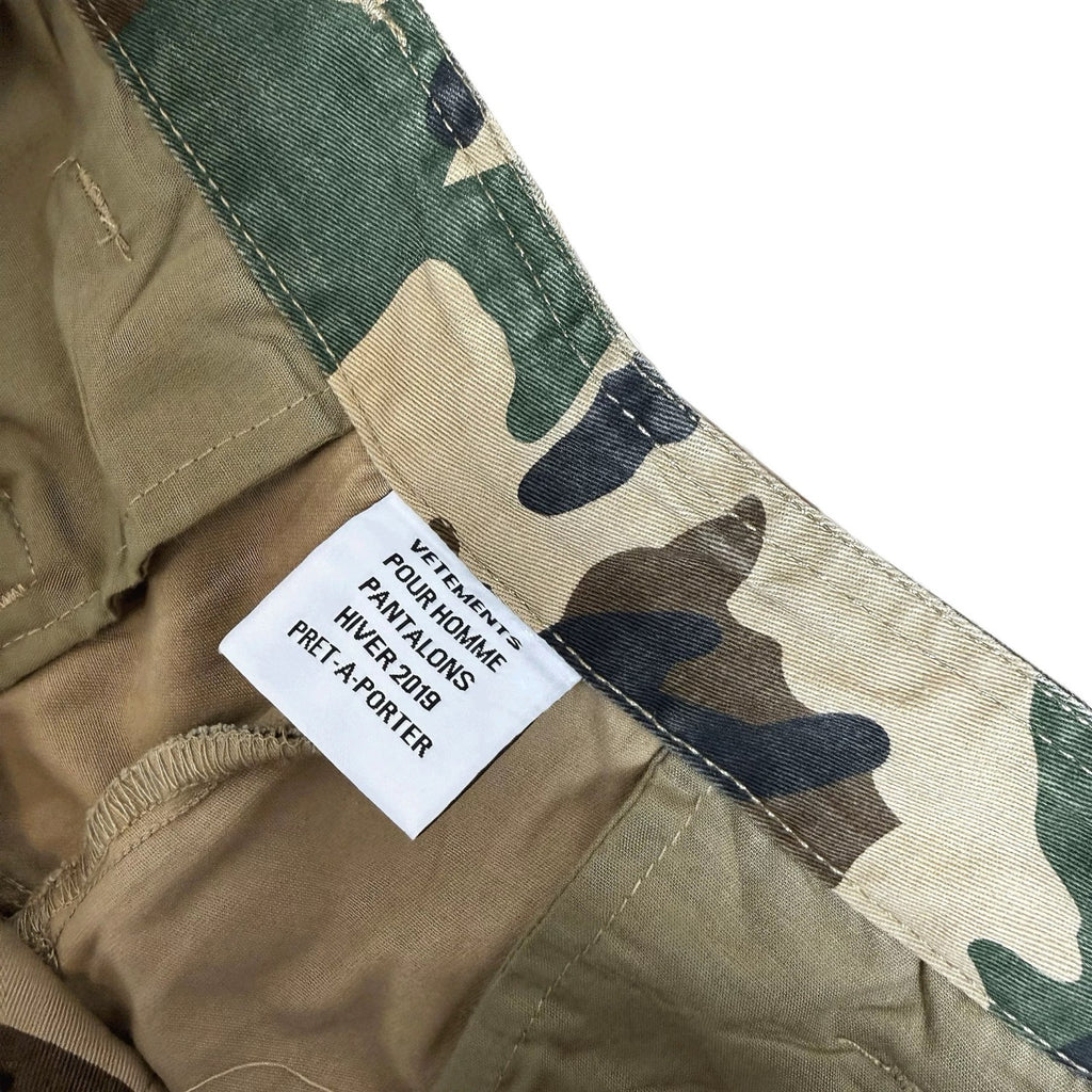 VETEMENTS Opium YVL Style Camouflage Sticker Printed Straight Overalls Playboicarti Same Style #332197