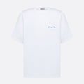 Dior Men's Summer Solid Color Embroidered Letter Logo Round Neck Cotton Short Sleeve T-Shirt #72899