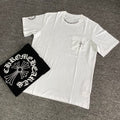 Chrome Hearts Men's Summer Solid Color Cross Print Round Neck Cotton Short Sleeve T-Shirt #77173