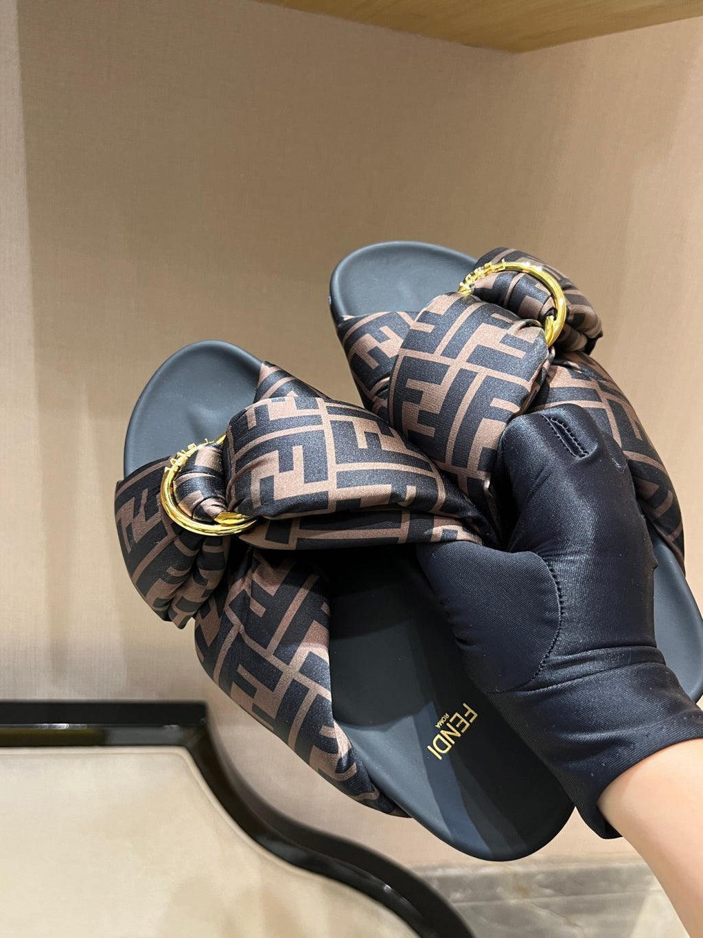 FENDI Fendi Feel Shoes Brown #388733