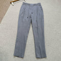 Brunello Cucinelli Men's Spring And Summer Tie Gray Linen Pants Fashion Trend Casual Comfortable Suit Pants Ngvp #1755