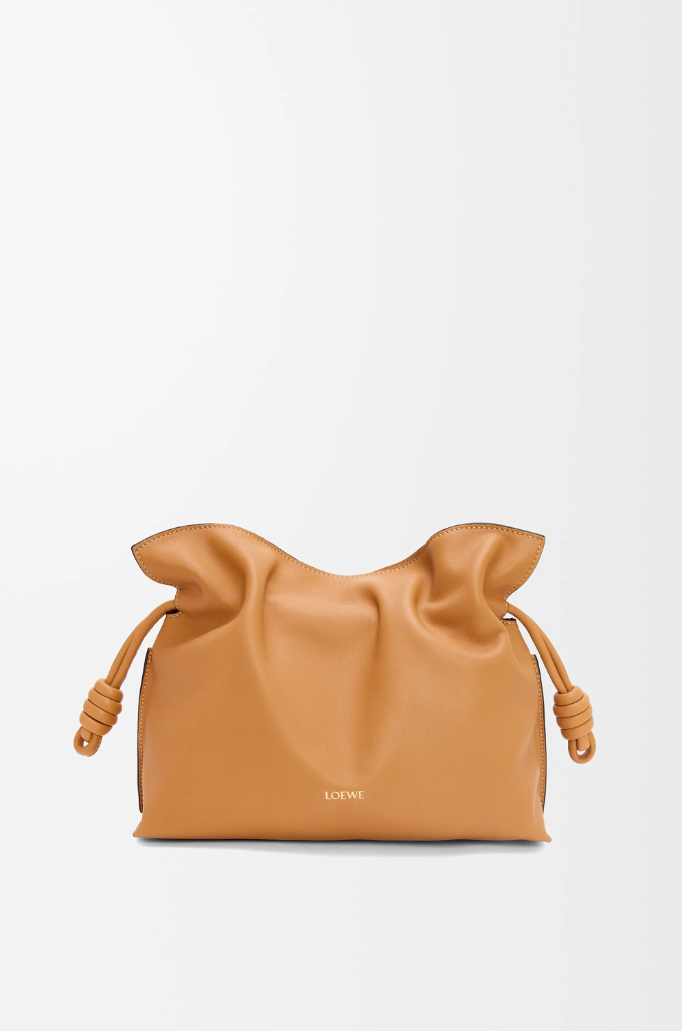 Loewe Women's Medium Nappa Calfskin Leather Flamenco Clutch Solid Color Shoulder Crossbody Bag Magnetic Clasp Closure Bag Bags 0010966075 #81348