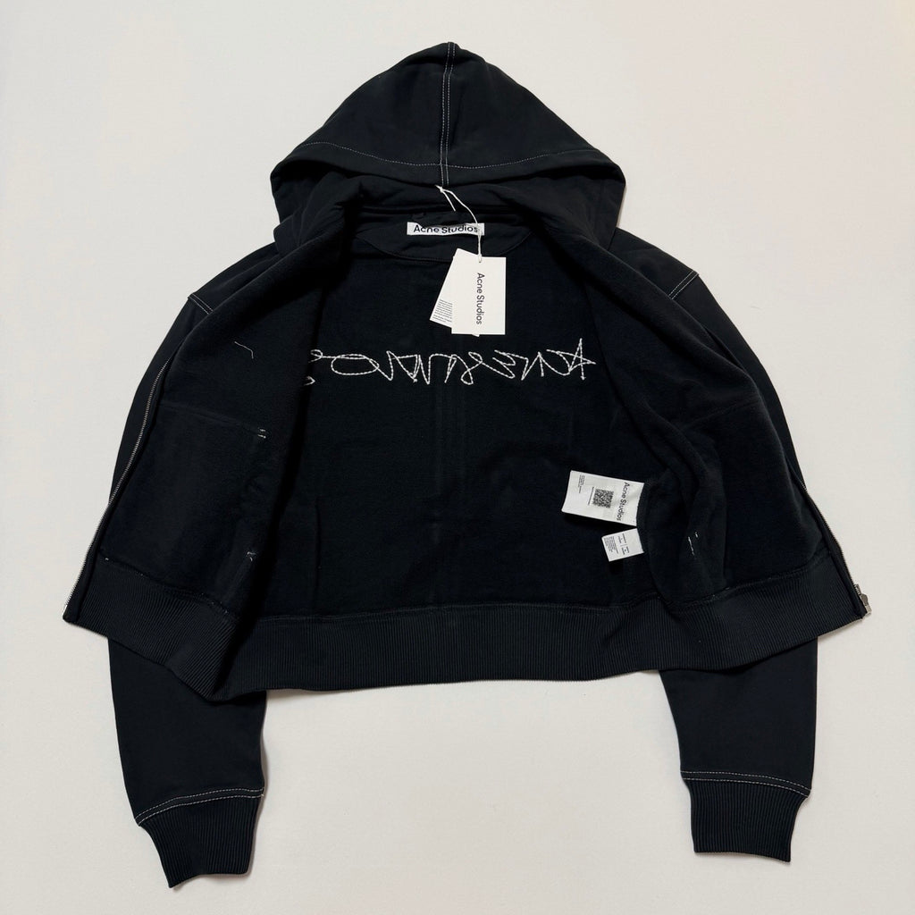 Acne Studios Hooded Zip-up Sweater Faded #333882