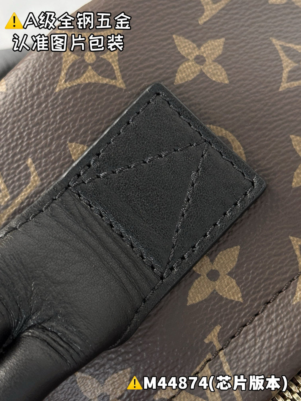 Louis Vuitton Women's Palm Springs Medium Shoulder Bag Logo Printed Zipper Closure Cowhide Backpack Solid Color Casual Bags #71874