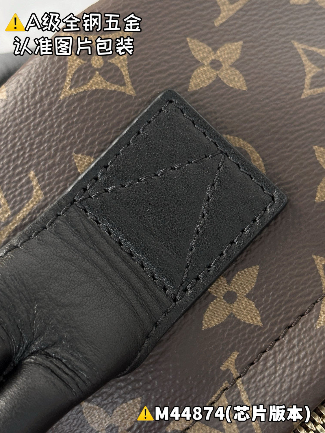 Louis Vuitton Women's Palm Springs Medium Shoulder Bag Logo Printed Zipper Closure Cowhide Backpack Solid Color Casual Bags #71874