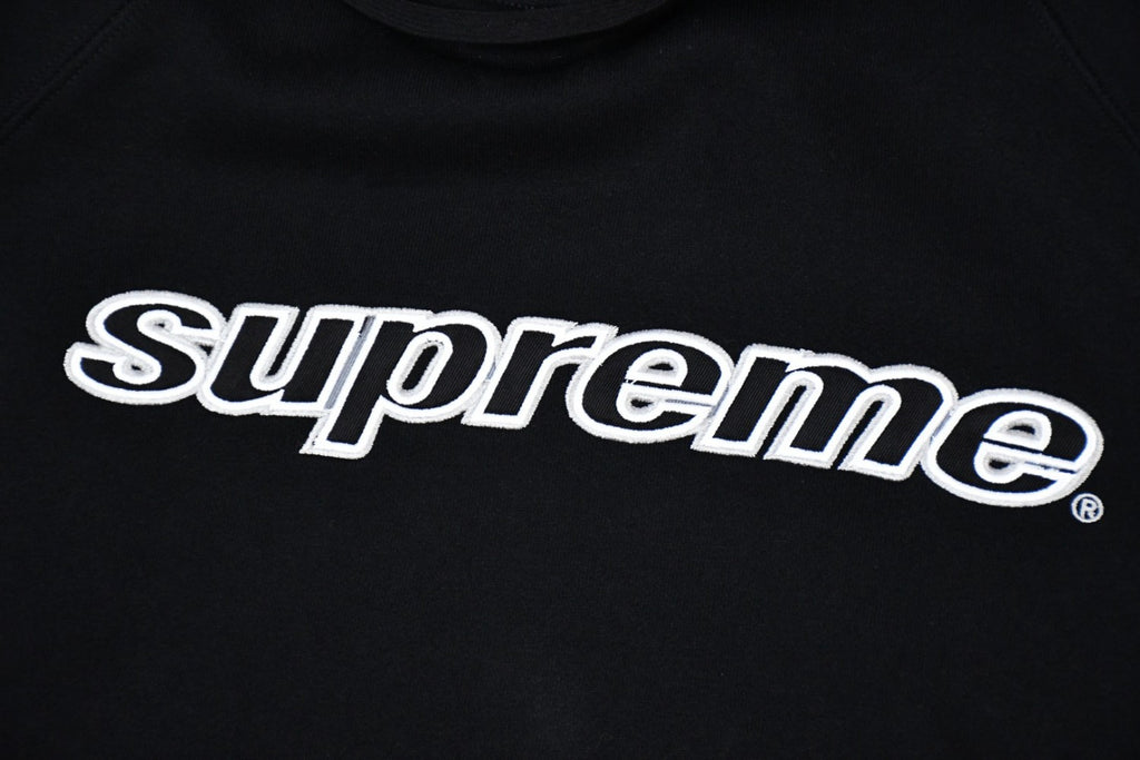 Supreme Men's and Women's Spring and Fall Embroidered Logo Printed Pattern Drawstring Padded Hooded Sweatshirt #75795