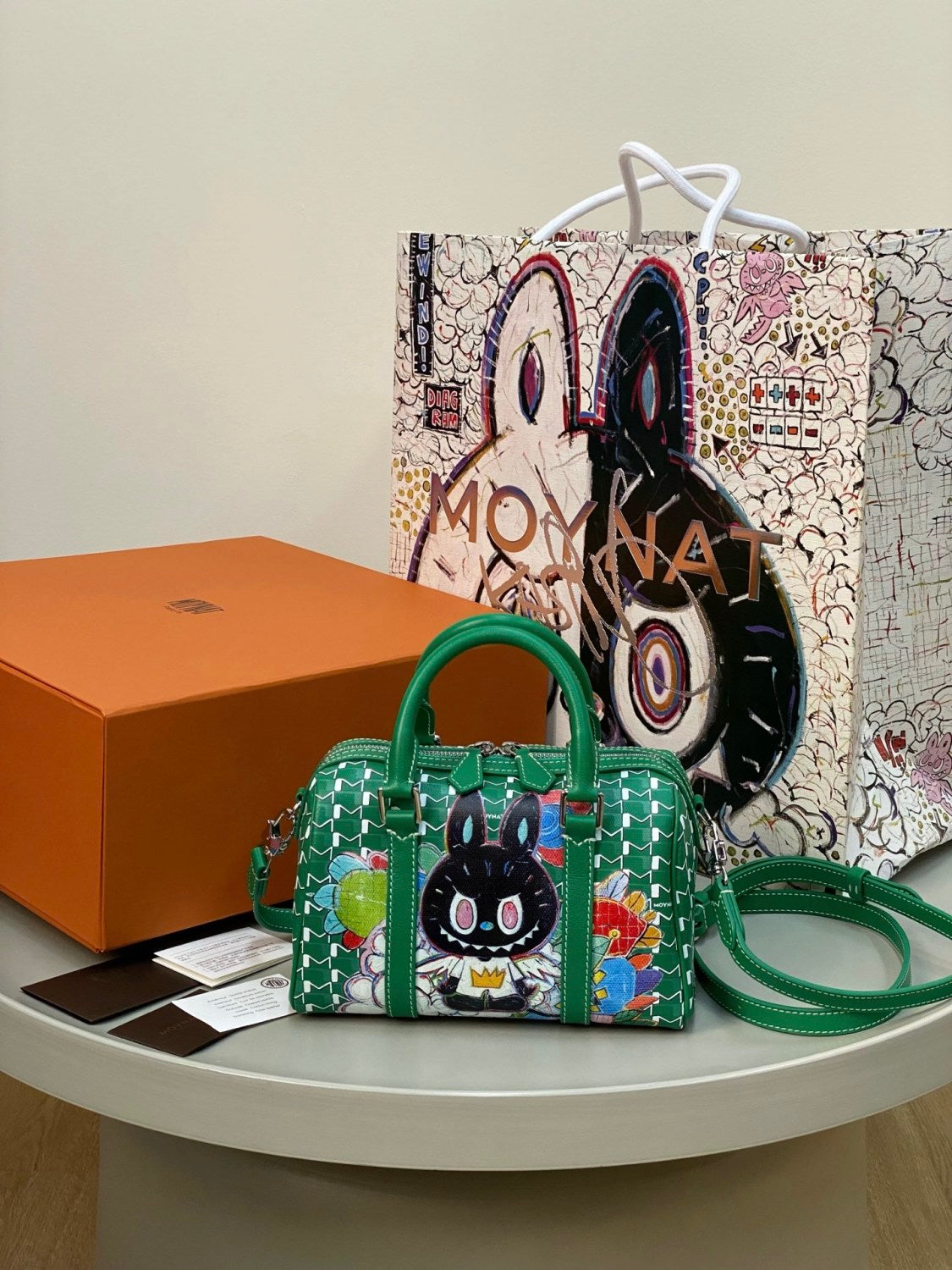 Moynat and Kasing Lung Celebrate a Decade of Labubu Handbags #382813