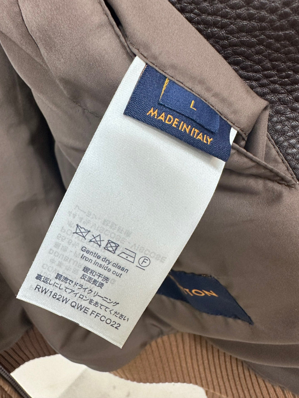 Louis Vuitton Mix Leather Blouson Jacket #96816