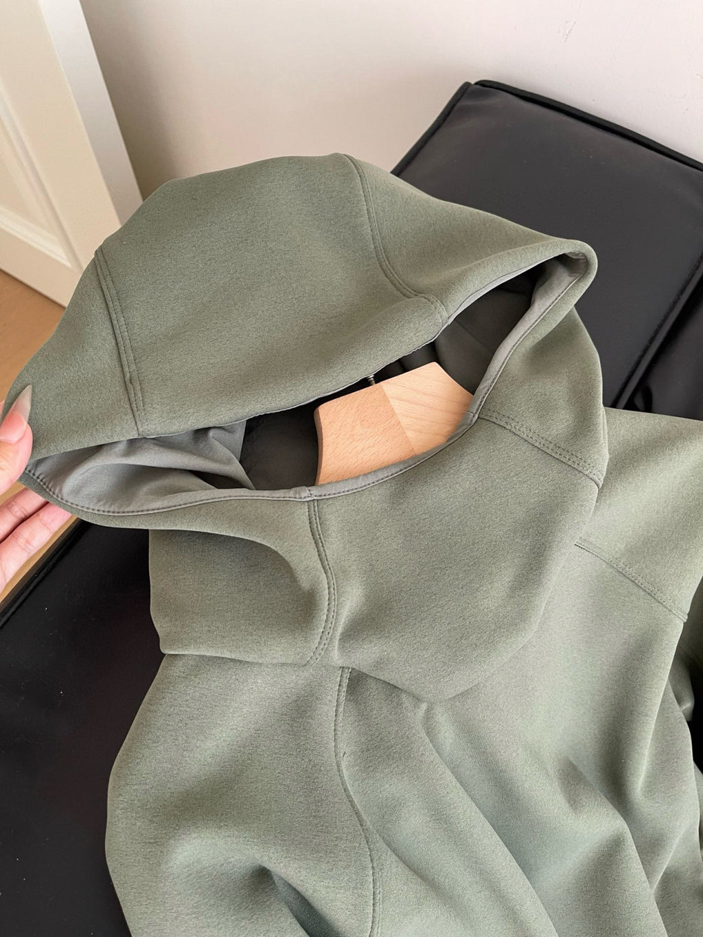 Arcteryx Men's Spring And Fall Comfortable Breathable Warm Fleece Hooded Long Sleeved Sweater #75418
