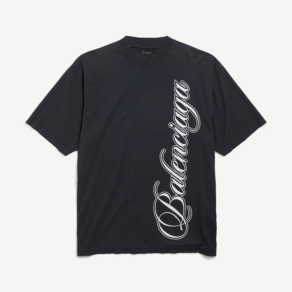 Balenciaga Cursive T-shirt Medium Fit #377640