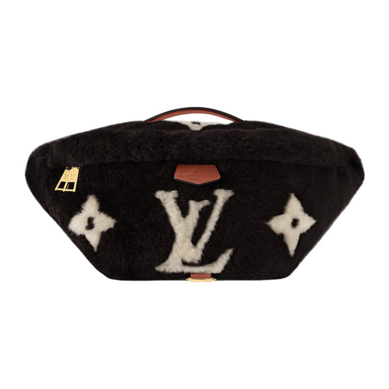 Louis Vuitton Women's Marsupio Teddy Waist Bag Crossbody Monogram Double-zip New Fashion Handbag Bags M11799 #82132A