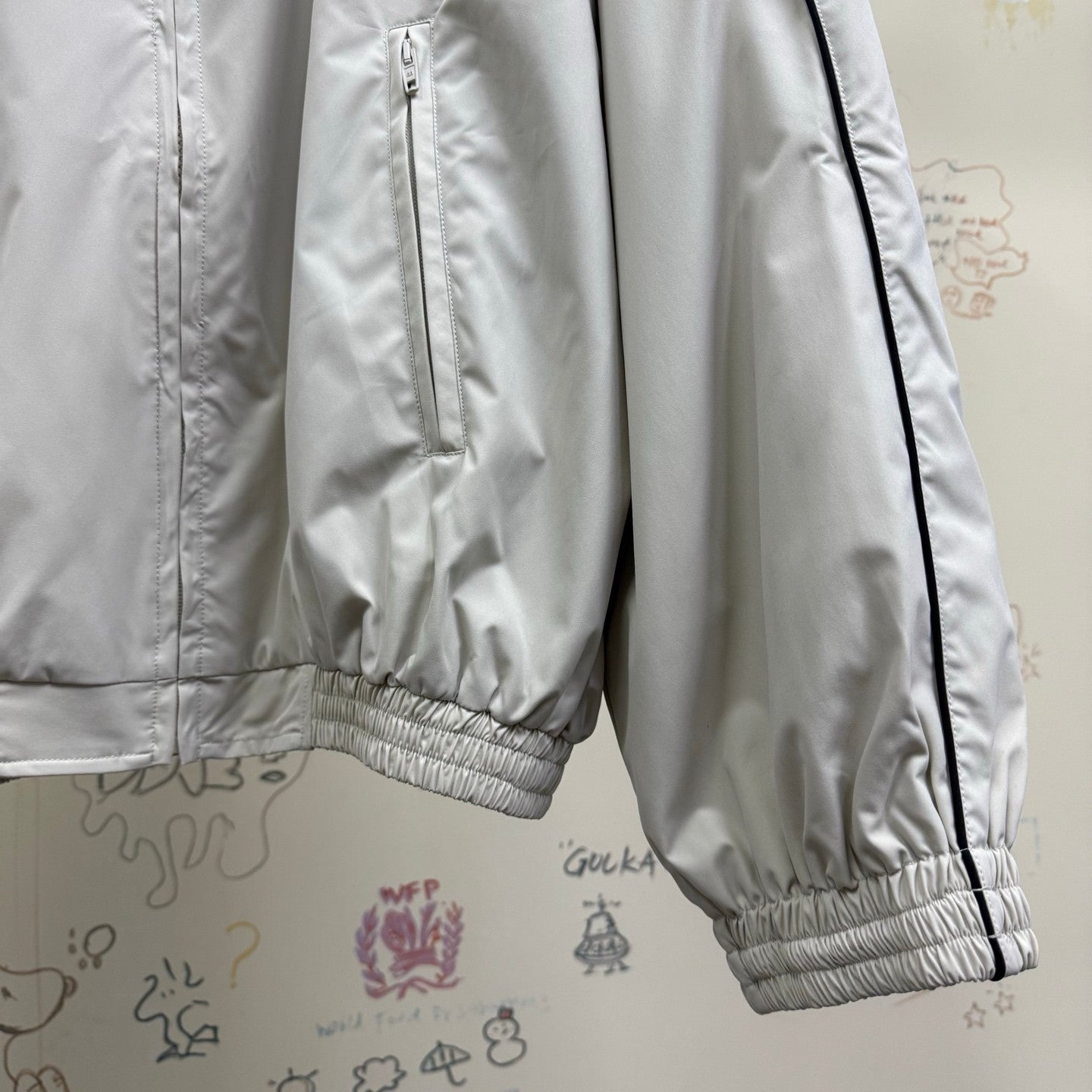 Balenciaga PUMA TRACKSUIT Men's And Women's Spring/Fall Fashion Casual High Neck Zipper Vintage Long Sleeve Sports Jacket #79475