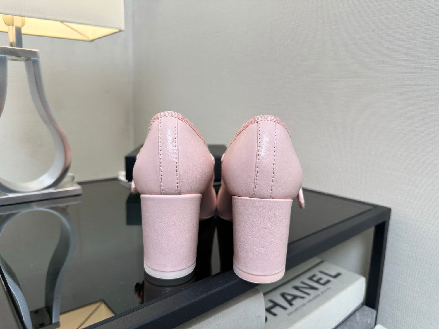 Chanel Women's Spring/Fall Fashion Classic Round Toe Slip On Solid Color Chunky Heel Buckle Mary Jane Shoes Casual Shoes #79251