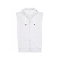 Brunello Cucinelli Men's Spring And Autumn Solid Color Zipper Drawstring Cotton Hooded Vest Casual Tie Shorts Ngvp #9218