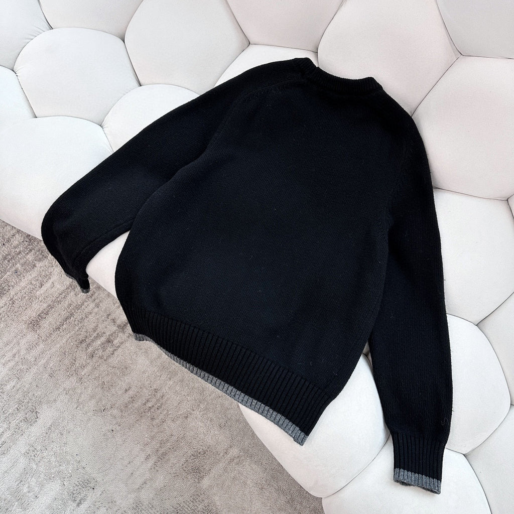 Christian Dior Atelier Sweater Crew Neck Long Sleeve Knitted jumper #96666