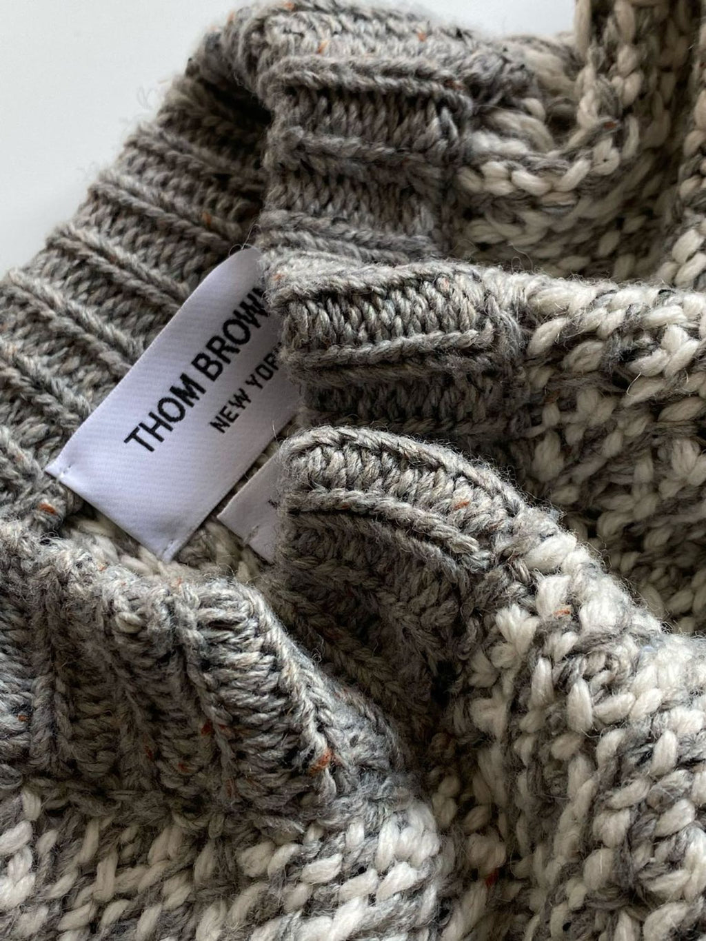 Thom Browne Men's Women's Autumn And Winter Knitted Pullover Solid Color Long Sleeve Wool Sweater Ngvp #9515