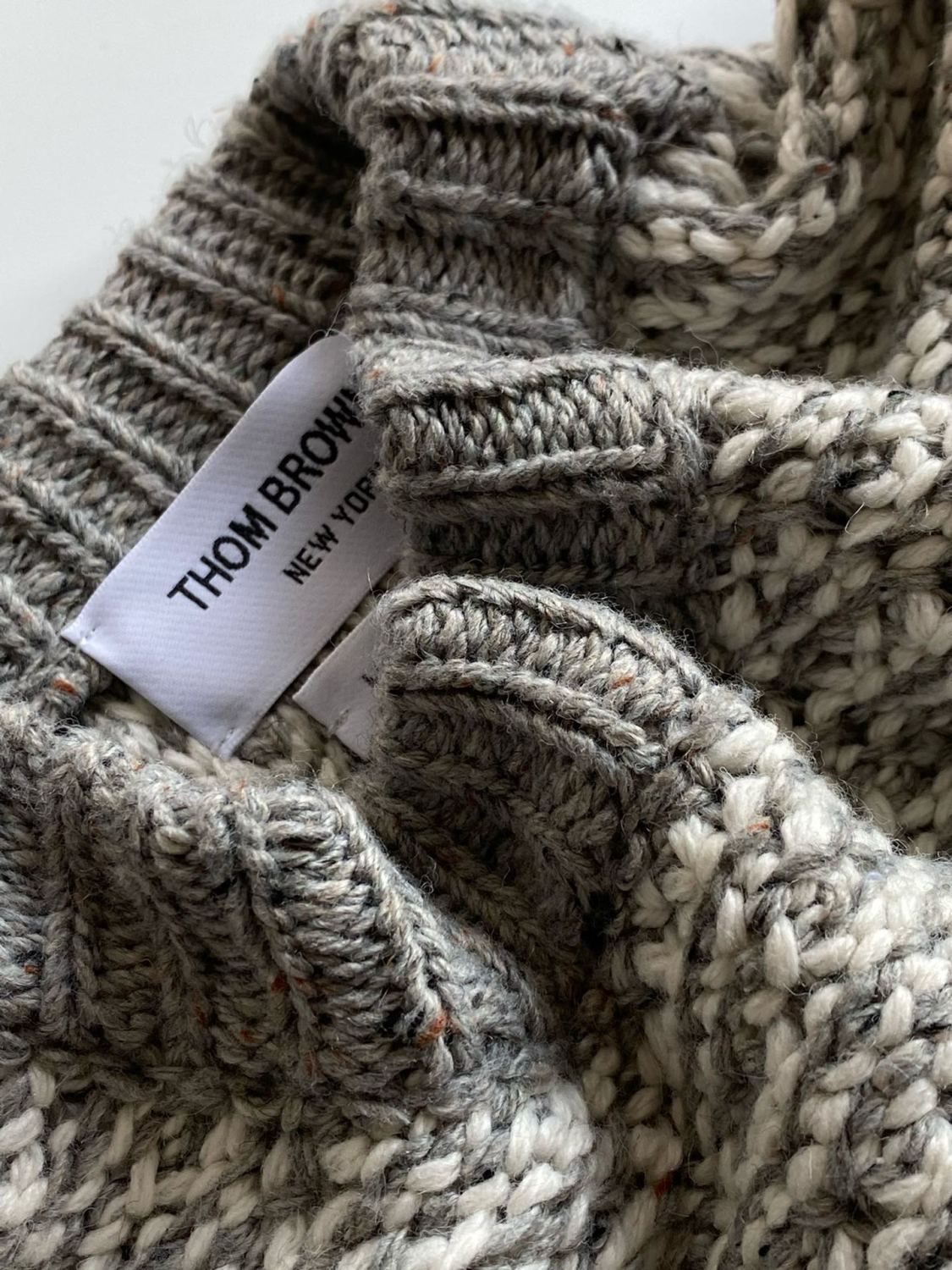 Thom Browne Men's Women's Autumn And Winter Knitted Pullover Solid Color Long Sleeve Wool Sweater Ngvp #9515