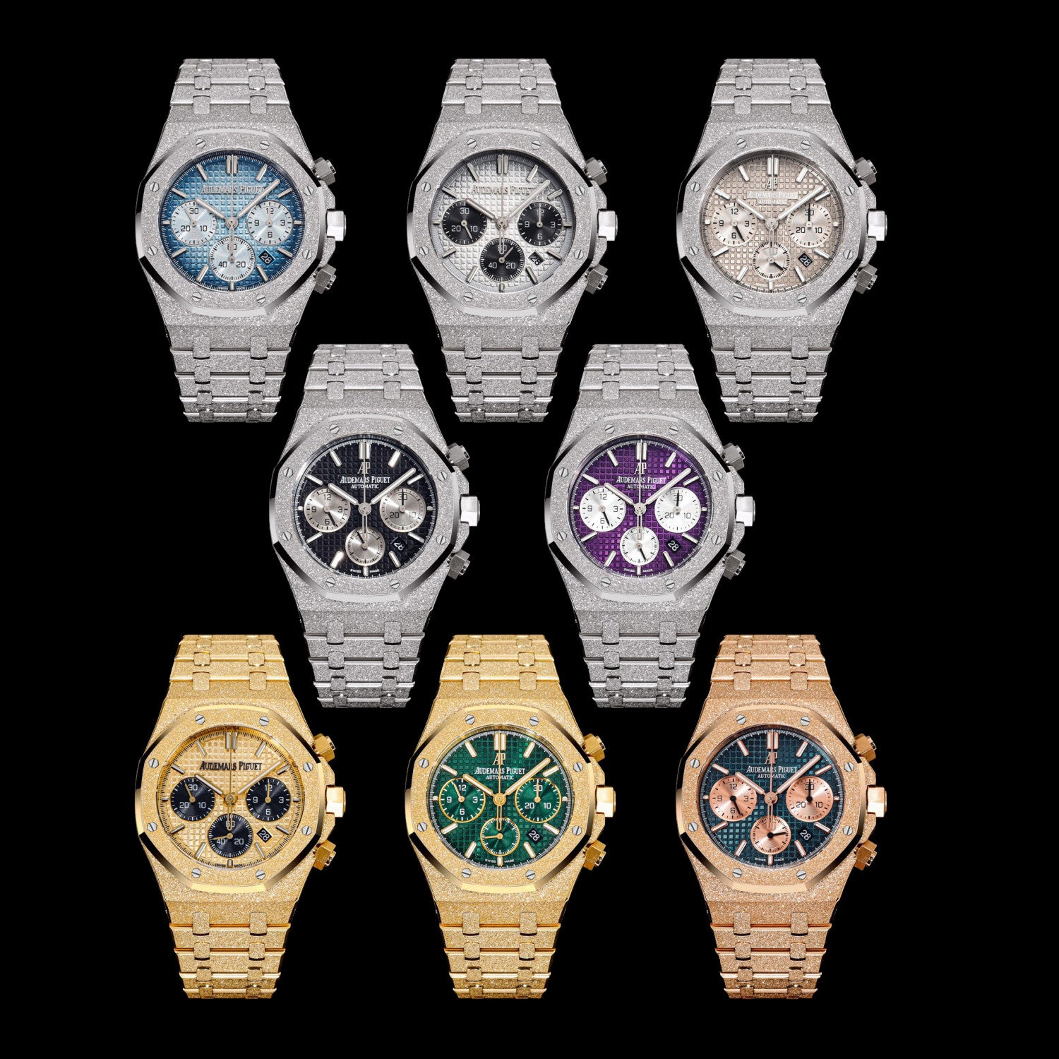 Audemars Piguet Men's Steel Strap Mechanical Watch #96637