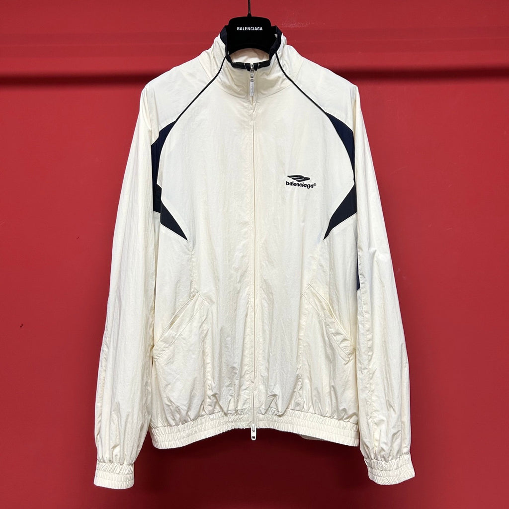 Balenciaga Men's Spring/Autumn Solid Color Zipper Long Sleeve Sports Jacket and Casual Sports Pants Set Suit #77897