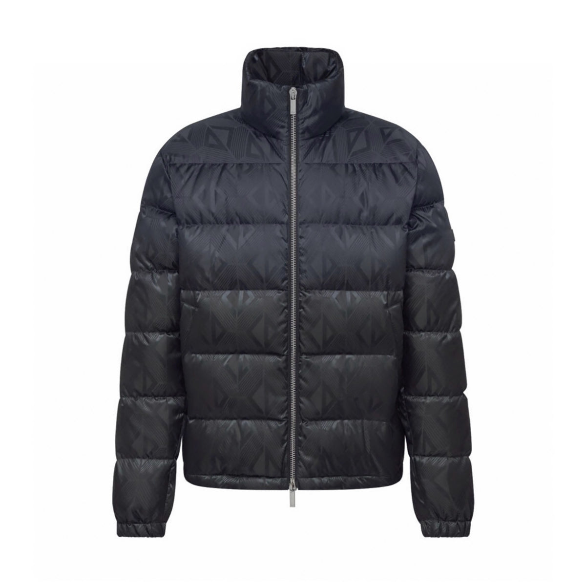 Dior Men's Fall/Winter Stand-Up Collar Logo All-Over Print Zipper Solid Color Casual Long-Sleeve Warm Puffer Down Jacket #81528