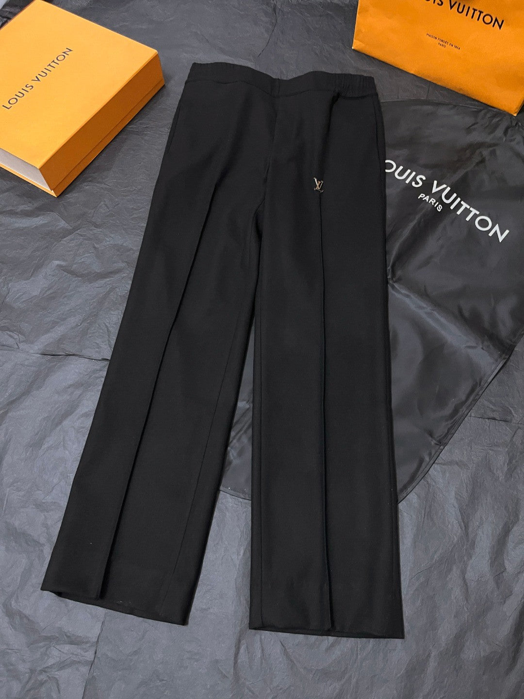 Louis Vuitton Tailored Technical Wool Track Pants #334472