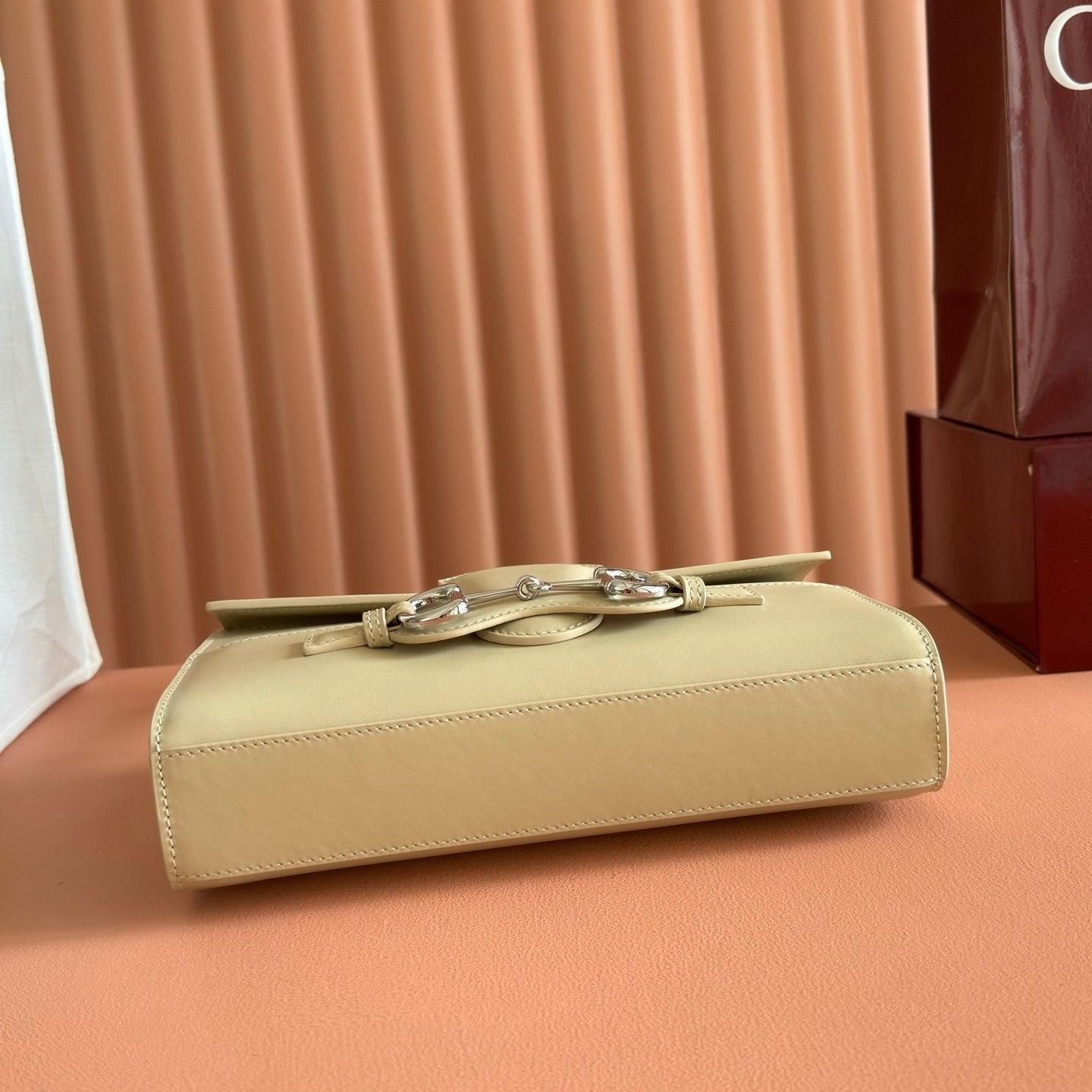 Gucci Primavera Series Clutch/shoulder Bag Horsebit Ristretto A Stylish And Elegant Horsebit-embellished Bag Adjustable Leather Shoulder Strap (18â€?2 Cm) Bags Bags #196586