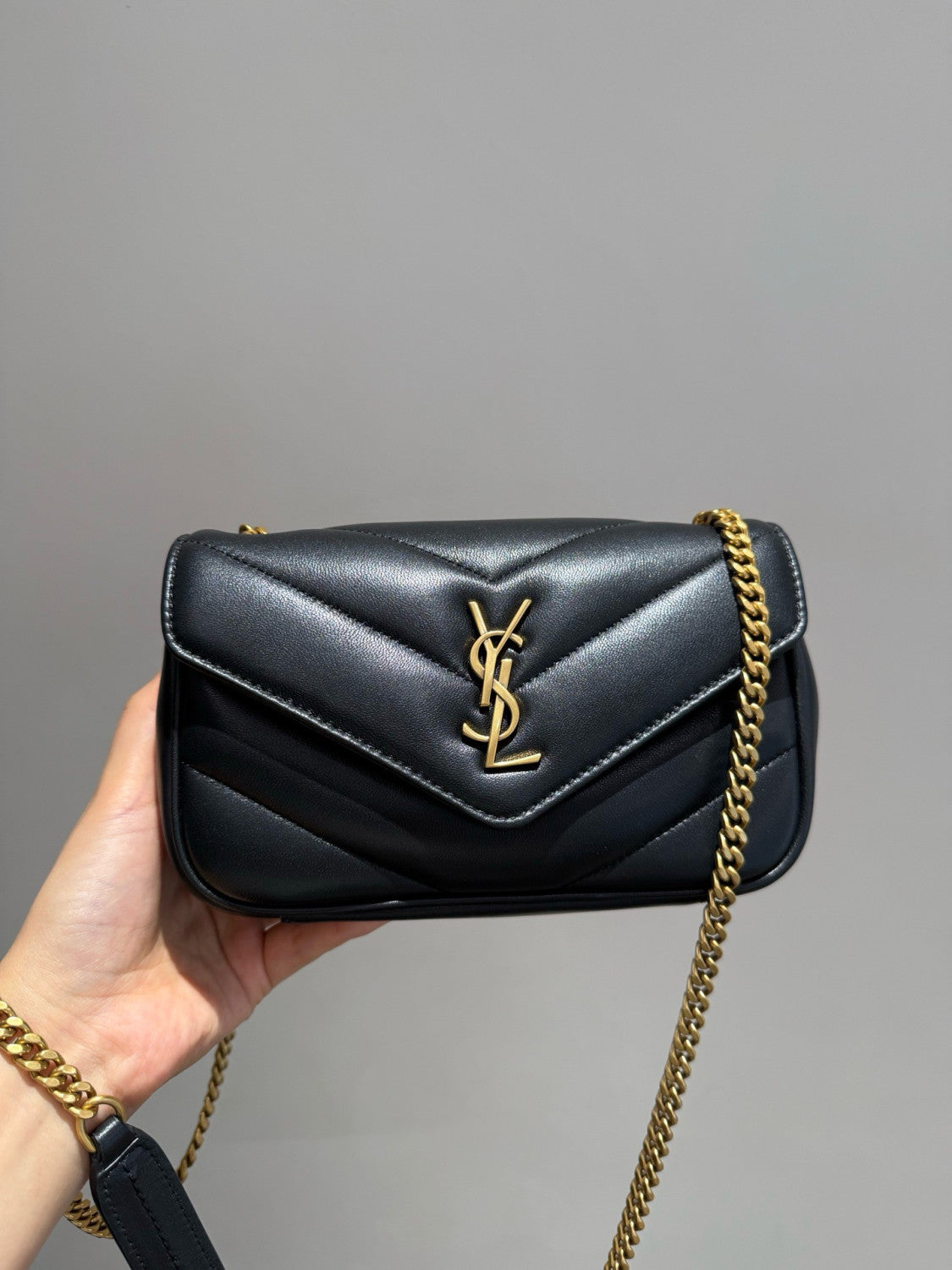Saint Laurent LOULOU Mini Small Medium Sheepskin Handbag Shoulder Bag Crossbody Bag #332857