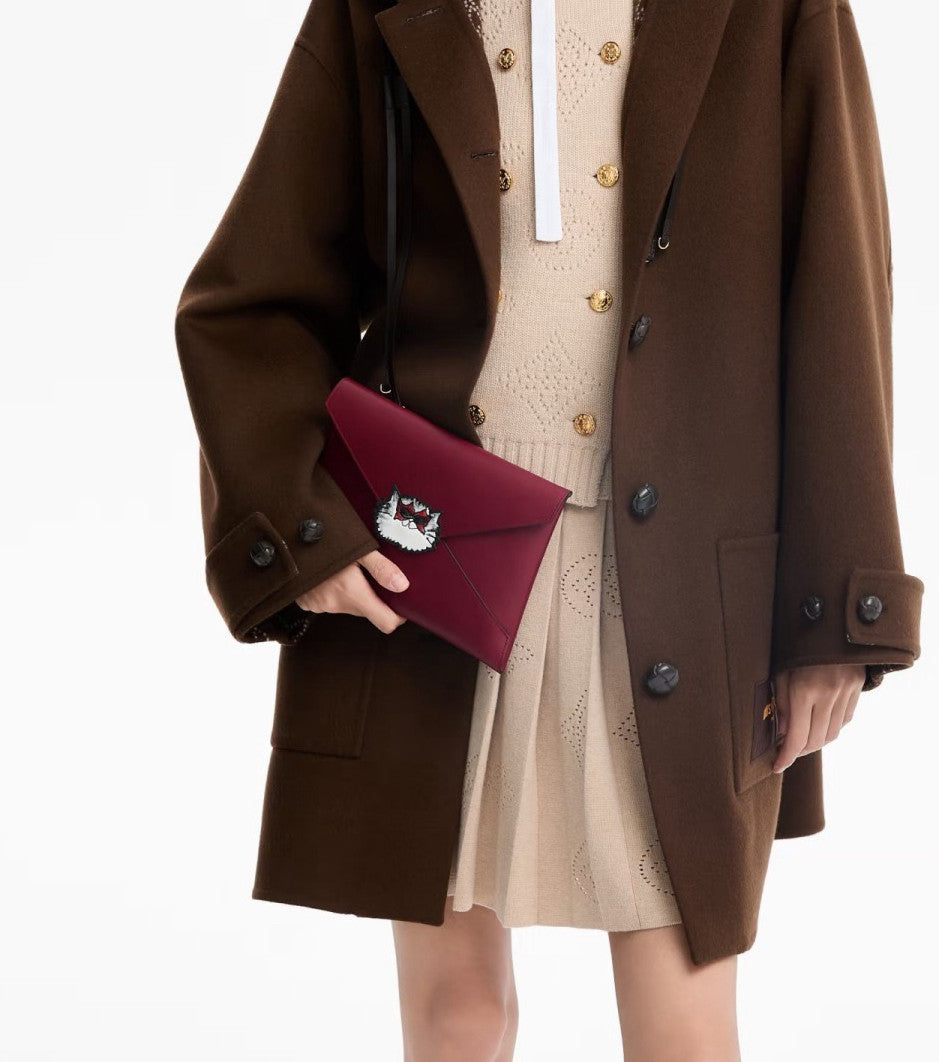 Louis Vuitton Grace and LV collaboration Kirigami Pochette Cowhide leather Three-piece set Clutch Bag Bags #193889