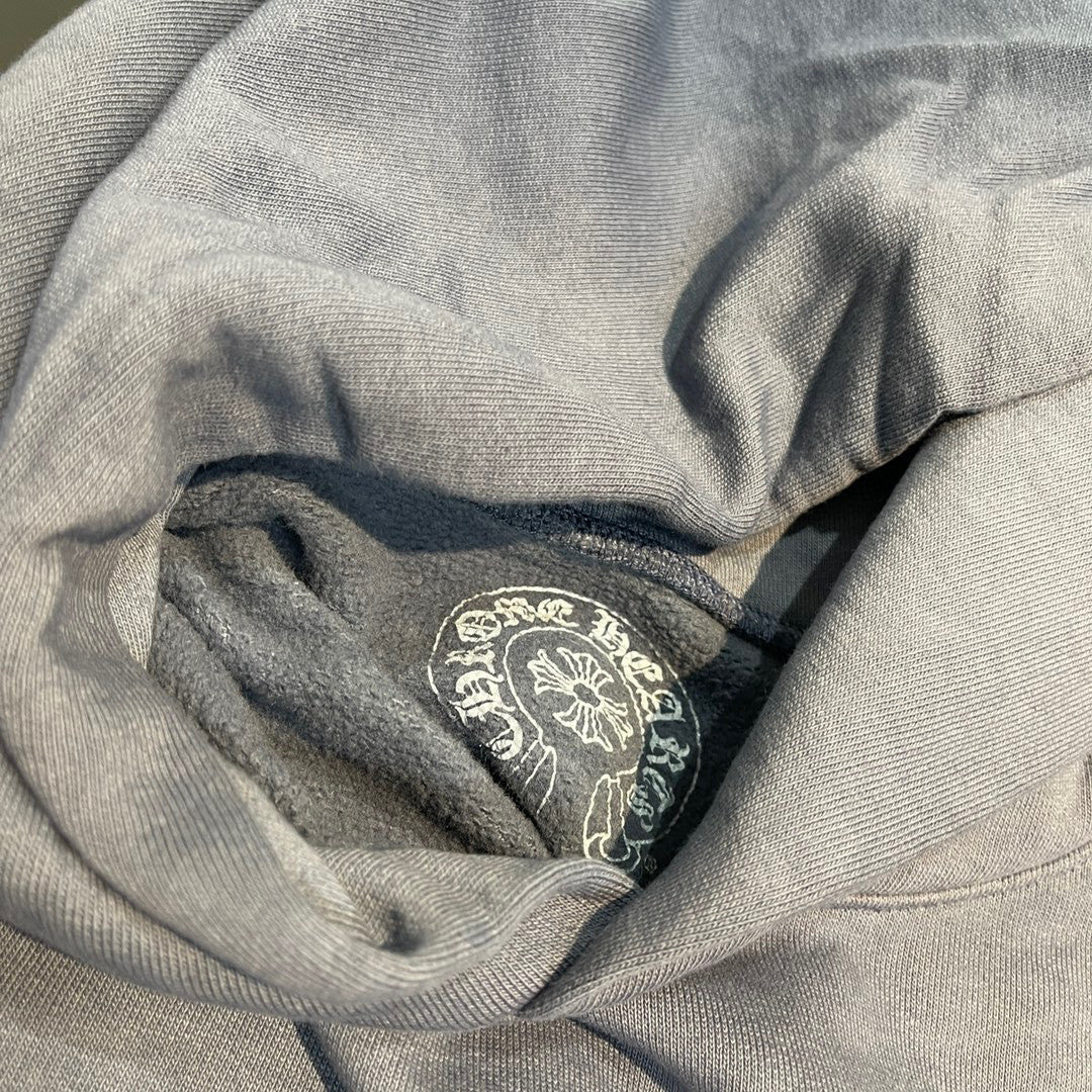 Chrome Hearts Navy Letter Hooded Sweater #21929