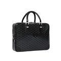 GOYARD Ambassade Men's and Women's Solid Color Letter Print Zipper Closure Cowhide Leather Handbag Briefcase Bag Bags #77228