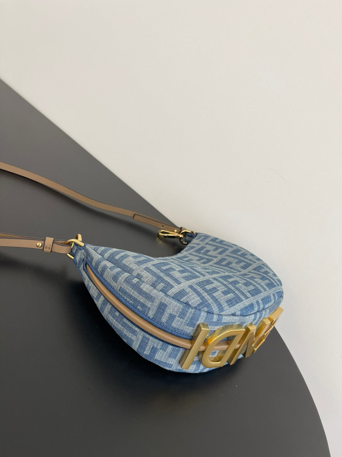 Fendi Fendigraphy Mini Fabric Blue #322306