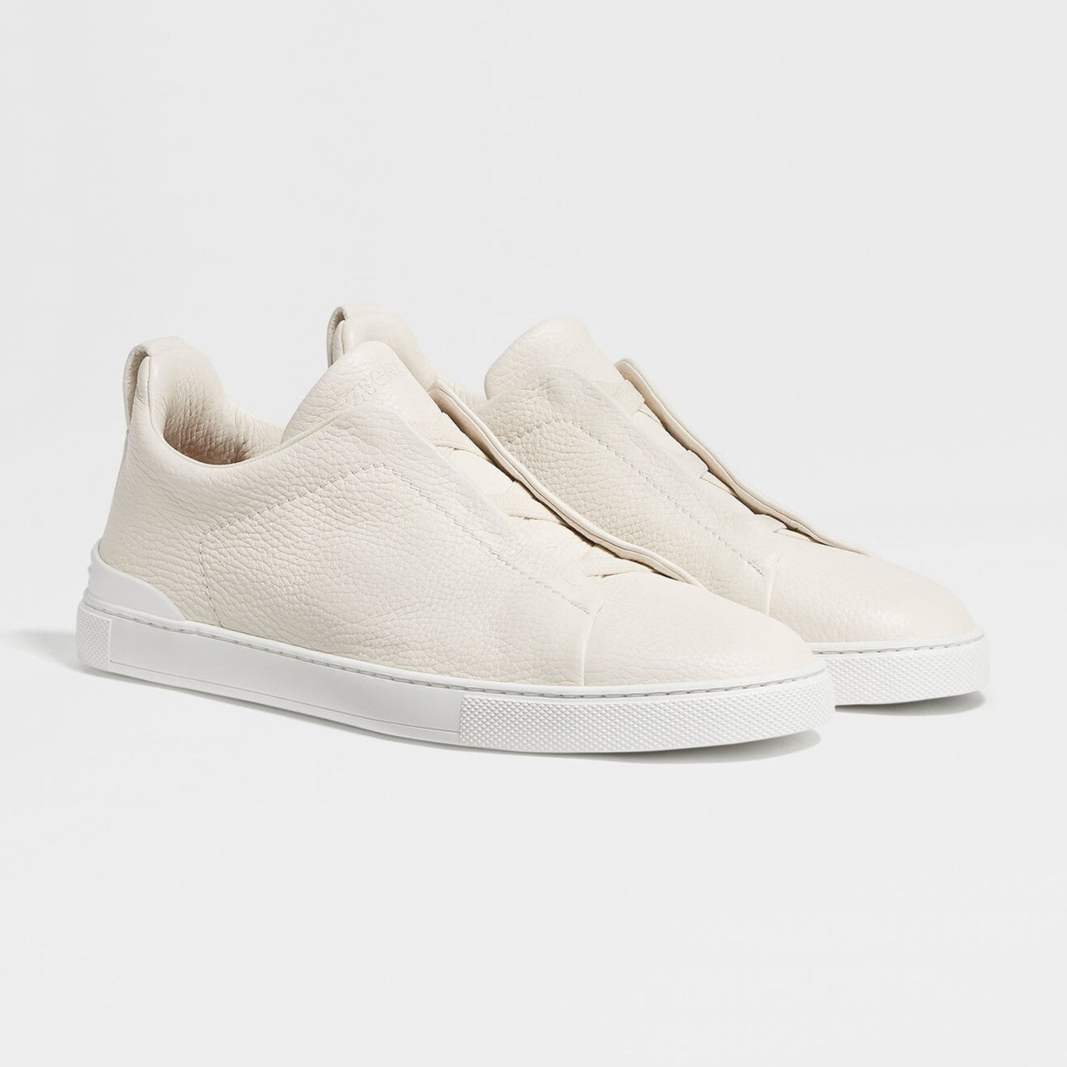 Ermenegildo Zegna TRIPLE STITCHâ„?SECONDSKIN Luxury Casual Shoes Men's All-Season Genuine Leather Fashion Footwear Lace-Free Comfort Shoes #81456