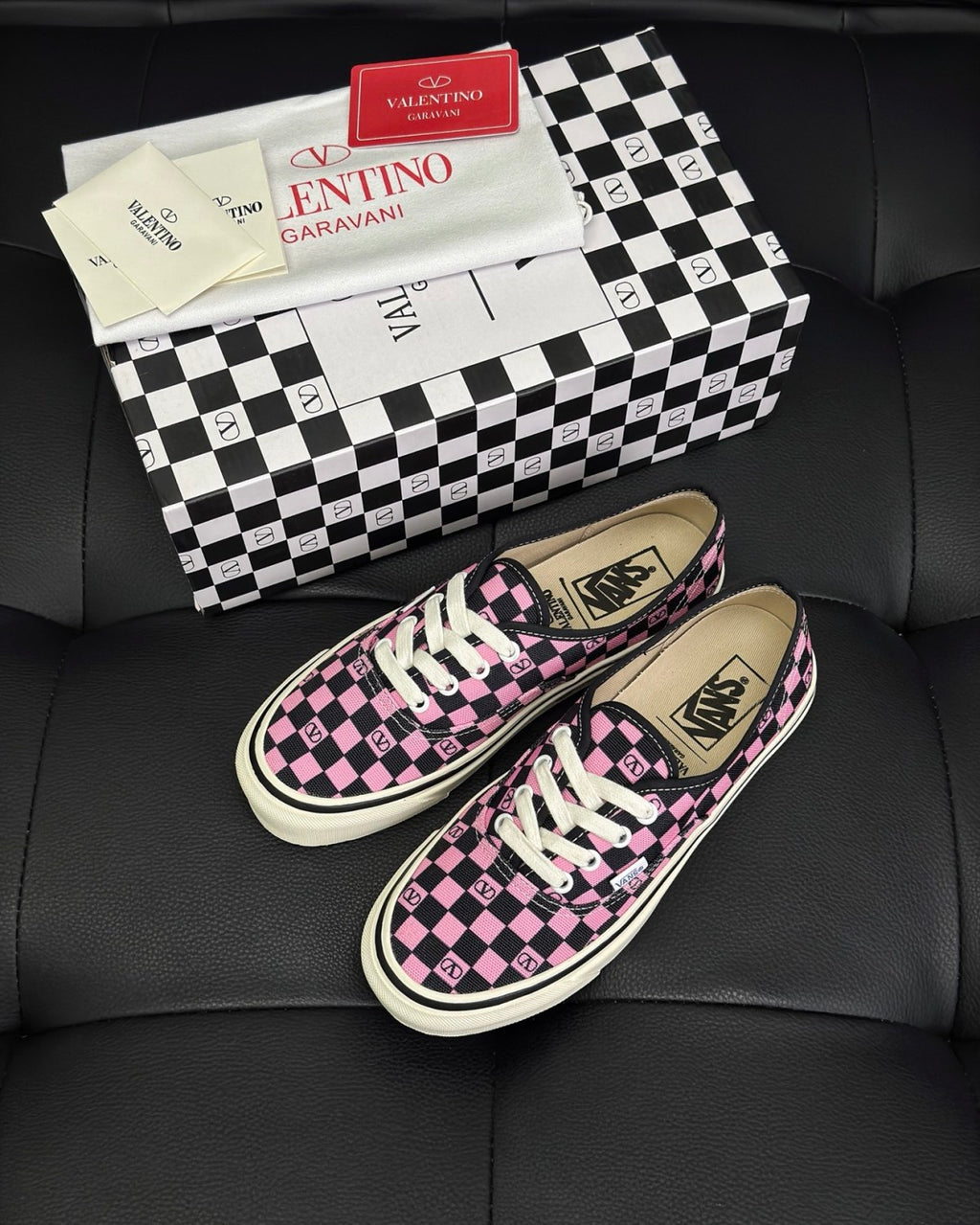 Valentino X VANS Joint Women's and Men's Sneakers Printed Style #333072