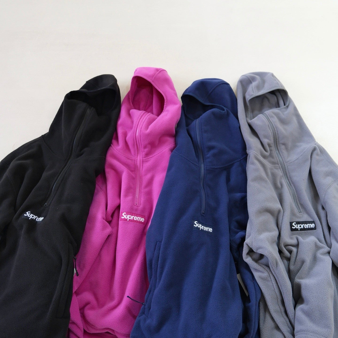 Supreme x Polartec Facemask Half Zip Pullove #336176