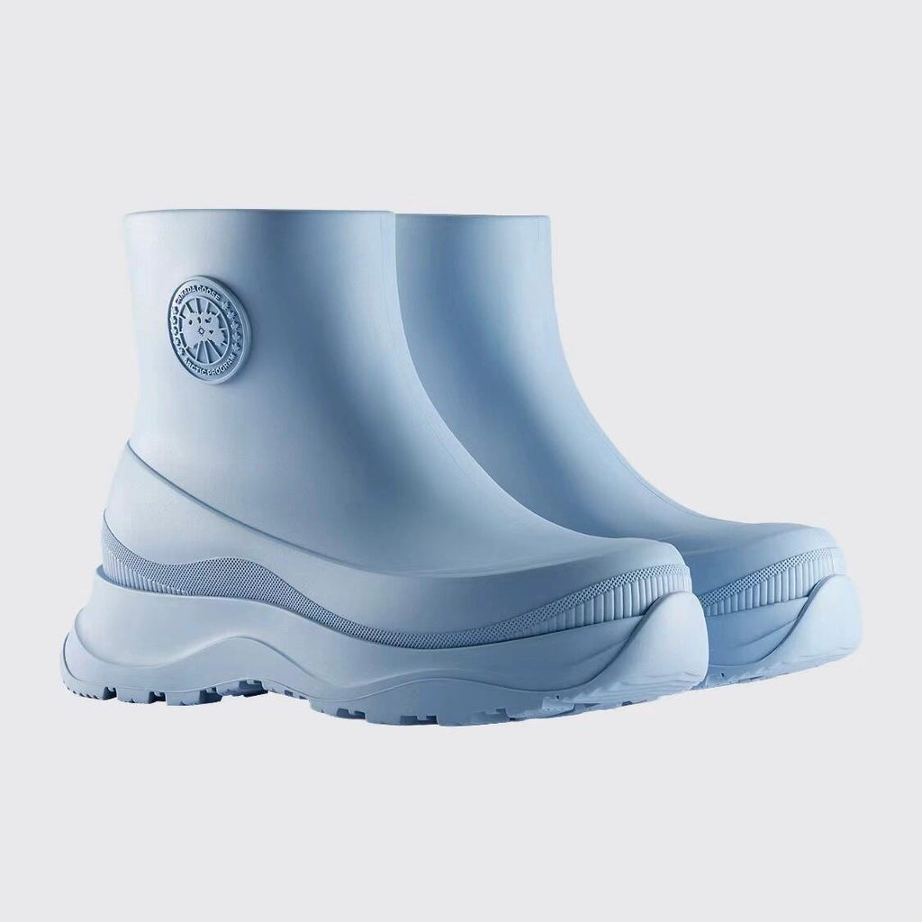 Canada Goose Women's Waterproof Round Toe Printed Rain Boots #332834