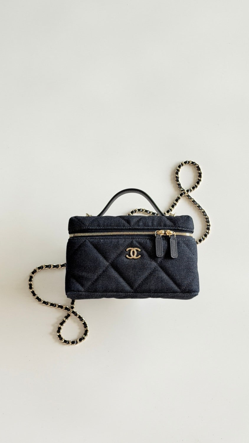 Chanel Denim Box Bag #378062